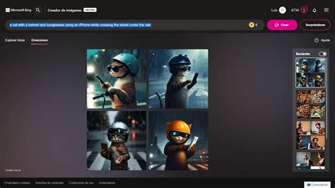 Cómo usar el Creador de Imágenes de Bing para generar imágenes a partir ...