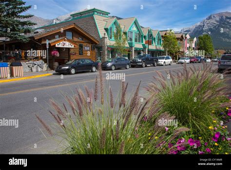 Downtown historic area canmore in hi-res stock photography and images ...