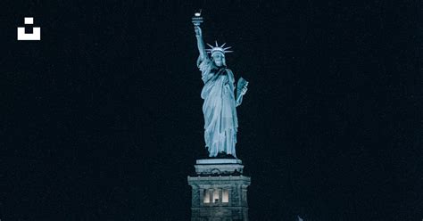 Statue of liberty during night time photo – Free New york city Image on Unsplash