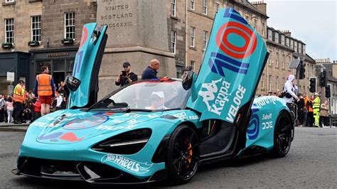 Gumball 3000 Rally 2023. Celebrations kick off in George Street, Edinburgh. - YouTube