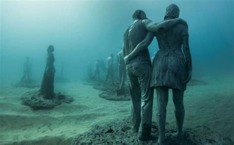 Museo Atlantico Is a Surreal Underwater Sculpture Display in the ...