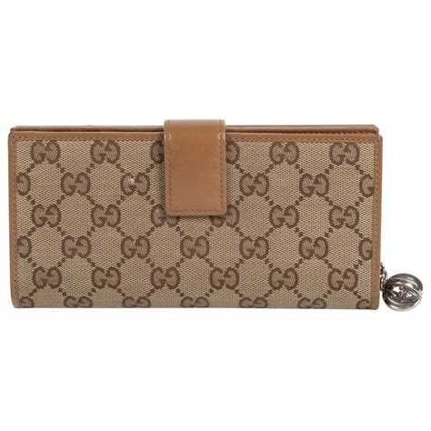 Gucci Monogram Canvas Wallet at 1stDibs | gucci monogram wallet, gucci ...