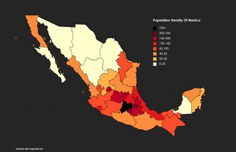 Population Density Map Of Mexico | MapPorn | Viewddit