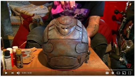 Biker Arts and Crafts: Custom Motorcycle Helmet Build by Mad Max