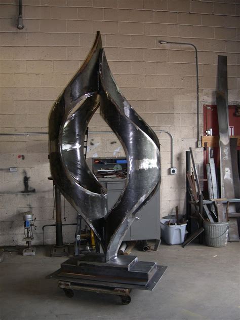 Outdoor Abstract Steel Sculpture - Artist, Sculptor, Metalsmith