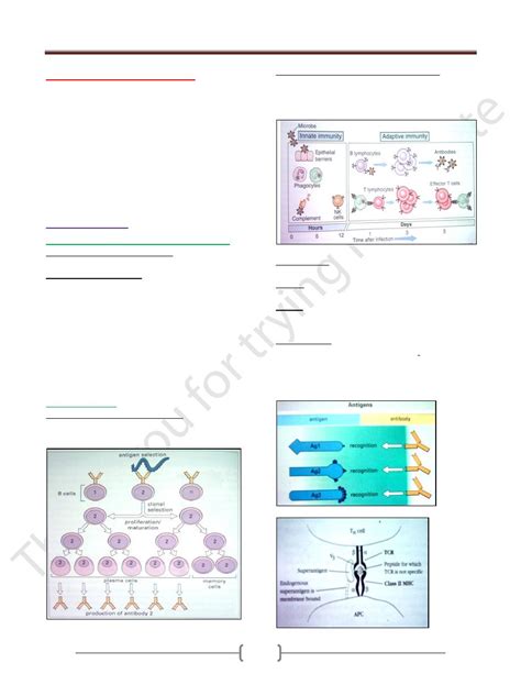 Introduction to immunology pdf - Immunology - Muhadharaty