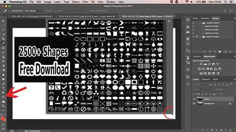 Custom Shape Tool Photoshop 2020 - werohmedia