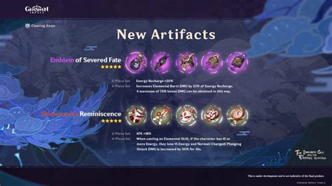 Genshin Impact 2.0: Two New Artifact Sets Revealed - The Click