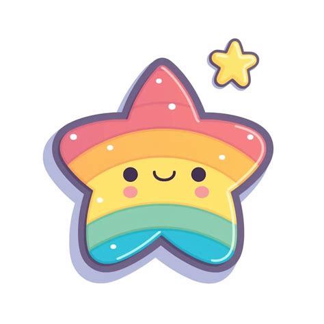 Premium AI Image | A super cute kawaii sticker