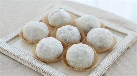 Red Bean Mochi - Korean Sticky Rice Cake Recipe | Recipe book