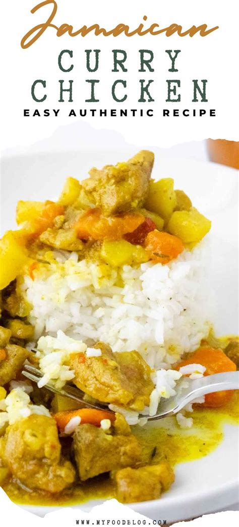 Jamaican curry Chicken - Brooklyn Active Mama