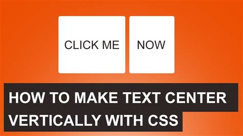 CSS Center text vertically | Quick tutorial - YouTube