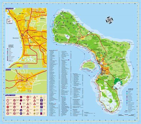 Bonaire Island Tourist Map - Bonaire Island • mappery