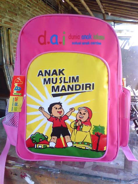 Tas Karakter Islami: Tas Sekolah Anak Karakter Islami - Anak Muslim Mandiri