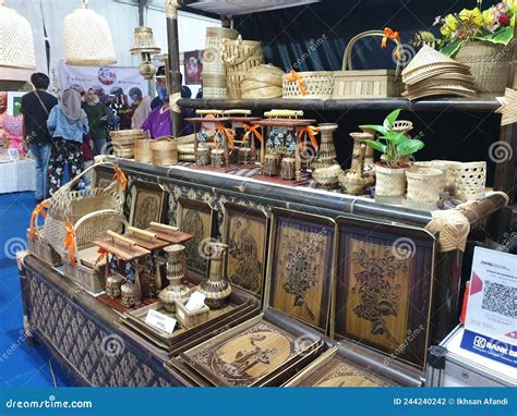 Banjarnegara, Indonesia-March 28, 2022: Small Business Handicraft Exhibition in Indonesia on ...