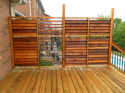 FLEX•fence creation by Thommoknockers Custom Decks. Louver extra ...