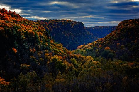 Genesee River Gorge Photograph by Rick Berk - Fine Art America