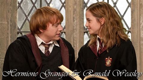 Hermione Granger And Ron Weasley Funny