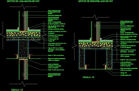 Reinforced Concrete Slab Details DWG Detail for AutoCAD • Designs CAD