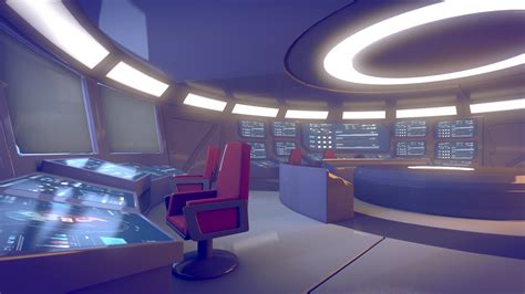 ArtStation - Space Station interior