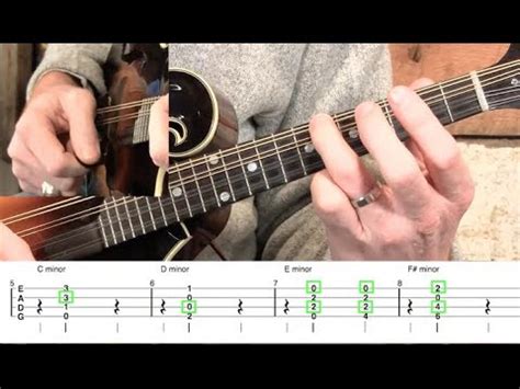 D Minor Chords Mandolin - Music Video HD