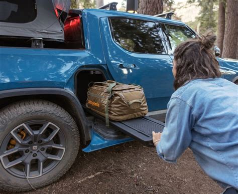 Is the Rivian Truck Bed the Size of a Piece of Plywood?