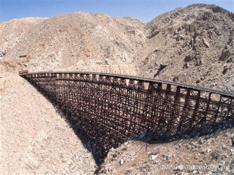 Goa Canyon Trestle, Southern California near Mexican Border # ...