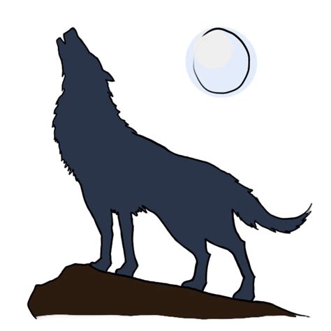 Free Cartoon Wolf Howling, Download Free Cartoon Wolf Howling png images, Free ClipArts on ...