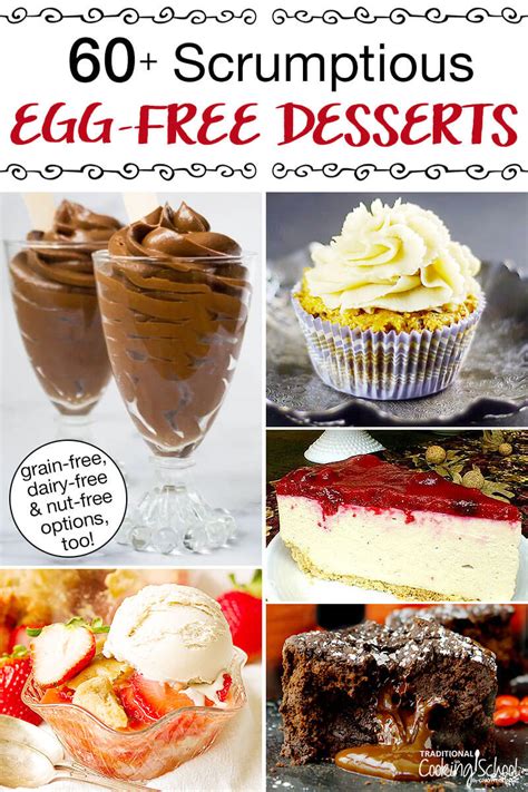 60+ Egg-Free Dessert Recipes (from cookies to cake!)