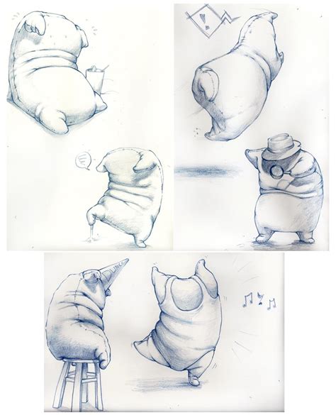 flour sack exercise by Otvali on deviantART | Character drawing, Concept art characters ...