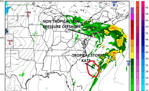 Tropical Weather Forecast: Tropical Storm Kate: Satellite Video ...