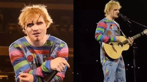 Ed Sheeran roasted over Halloween costume as fans ask 'did you even ...