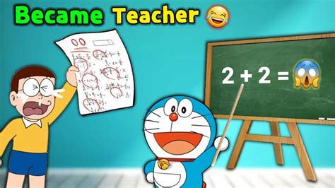 Nobita Became Teacher 😱 || Funny Game - YouTube