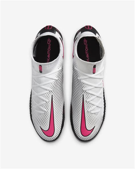 Nike Phantom GT Elite Dynamic Fit FG - White / Black / Pink Blast ...