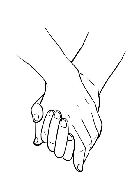 How To Draw Holding Hands Easy - Howto Techno CC9