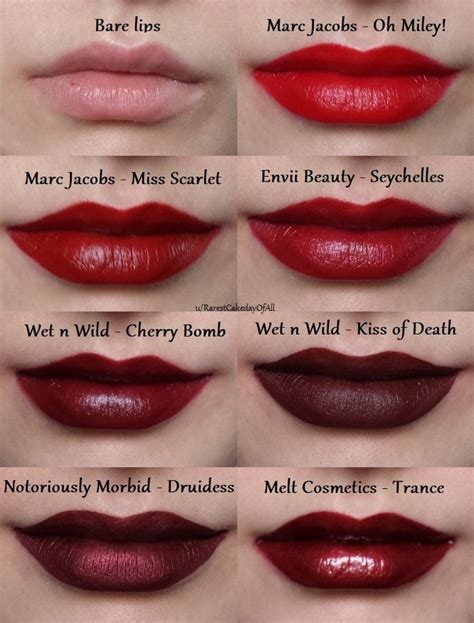 DAANIS: Cool Shades Of Red Lipstick