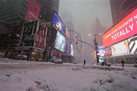 Views of the snowstorms in the US - Anadolu Ajansı