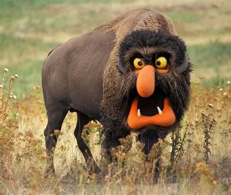 This deepfake muppet bison is here to brighten your day. - ViralBuzz