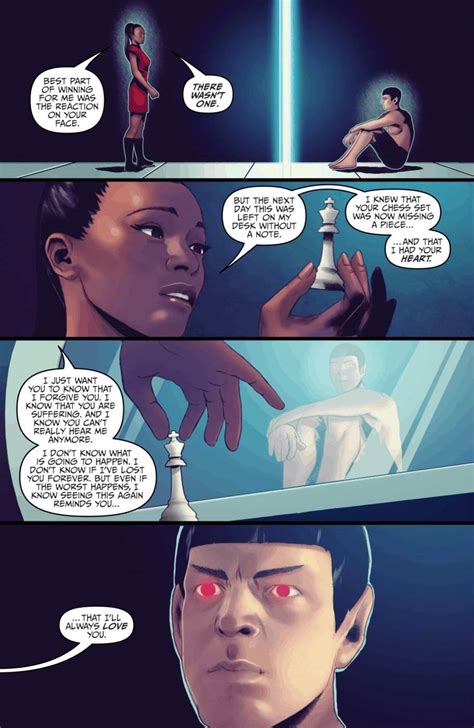 Star Trek ongoing # 23 - Spock & Uhura Photo (35122320) - Fanpop