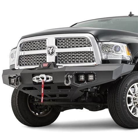 Full Width Front and Rear Dodge Ram HD Winch Bumpers by Warn at CARiD ...