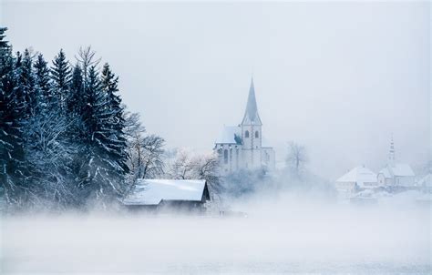 Cathedral Winter Wallpapers - Wallpaper Cave