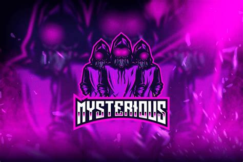 Mysterious Esport Logo Template #104496 - TemplateMonster