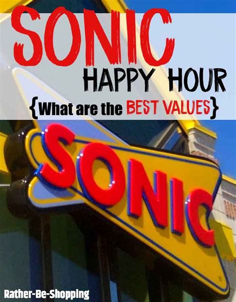 Sonic Happy Hour Info & Tips (What Drinks are the Best Value) | Sonic ...