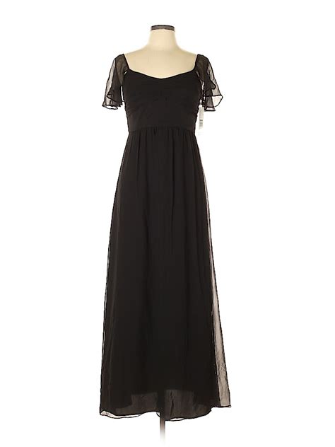 Antonio Melani 100% Silk Solid Black Cocktail Dress Size 8 - 75% off | thredUP