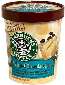 Starbucks Coffee Ice Cream White Chocolate Latte 1.0 qt Nutrition ...