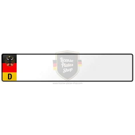 German Germany Flag Eagle Euro European License Plate Custom Number ...