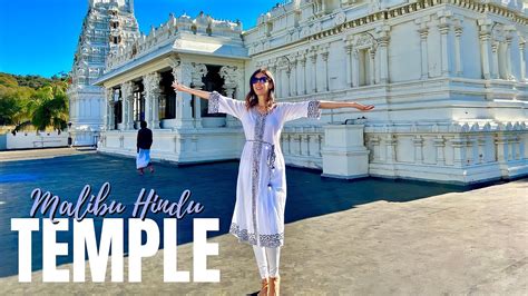 MALIBU CALIFORNIA'S INCREDIBLE HINDU TEMPLE + Point Dume Beach Tour #Malibu - YouTube