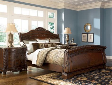 ASHLEY FURNITURE SLEIGH BED. SLEIGH BED - ASHLEY FURNITURE HAYLEY DINING