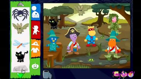 The Backyardigans Trick or Treat Dress Up - YouTube