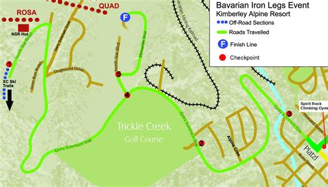 Map – Kimberley Alpine Resort